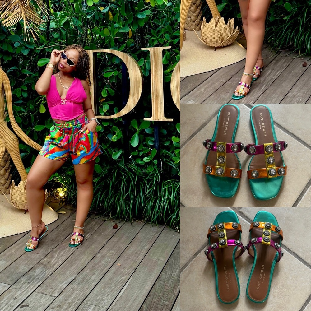 Kurt Geiger Embellished Sandals